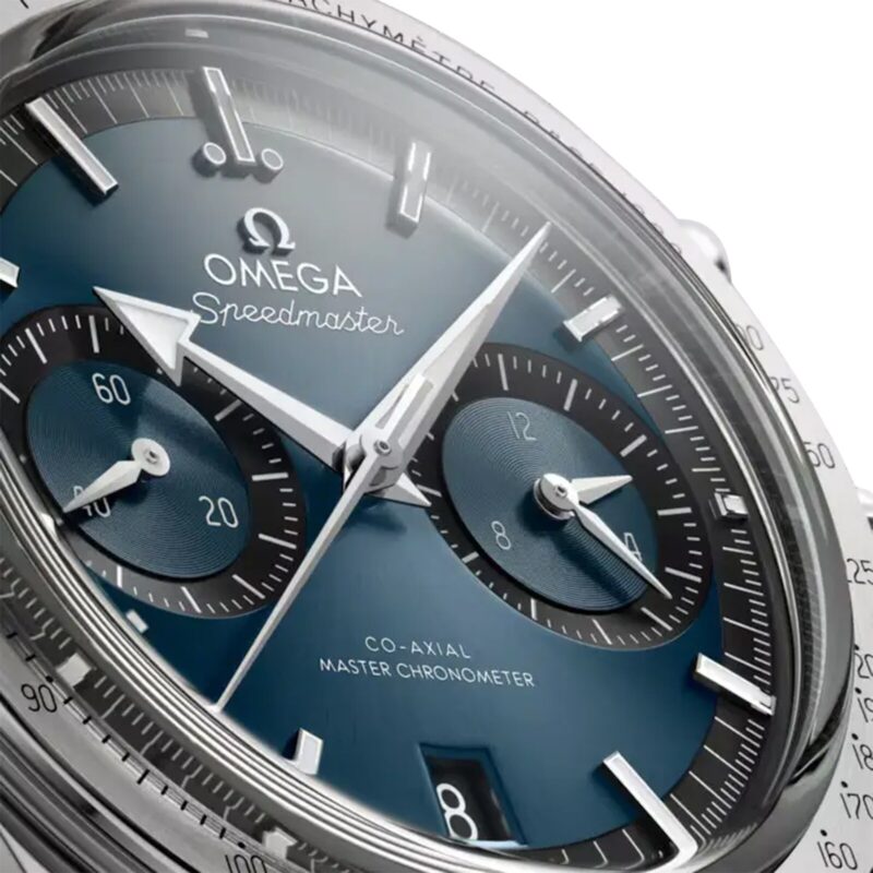 OMEGA SPEEDMASTER 57 CO AXIAL MASTER CHRONOMETER CHRONOGRAPH 40.5MM MENS WATCH BLUE O33210415103001 - Image 4