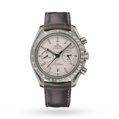 OMEGA SPEEDMASTER DBLQUOTE.GREY SIDE OF THE MOON DBLQUOTE. MENS 45MM CERAMIC CO AXIAL AUTOMATIC MENS WATCH O31193445199002