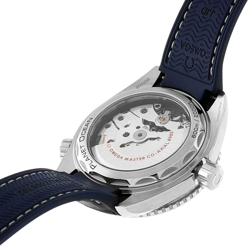 OMEGA SEAMASTER PLANET OCEAN 600M MENS 43.5MM AUTOMATIC CO AXIAL BLUE DIVERS MENS WATCH O21533442103001 - Image 6