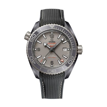 OMEGA SEAMASTER PLANET OCEAN 600M CO AXIAL MASTER CHRONOMETER GMT 45.5MM MENS WATCH GREY O21592462299002