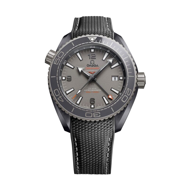 OMEGA SEAMASTER PLANET OCEAN 600M CO AXIAL MASTER CHRONOMETER GMT 45.5MM MENS WATCH GREY O21592462299002 - Image 2