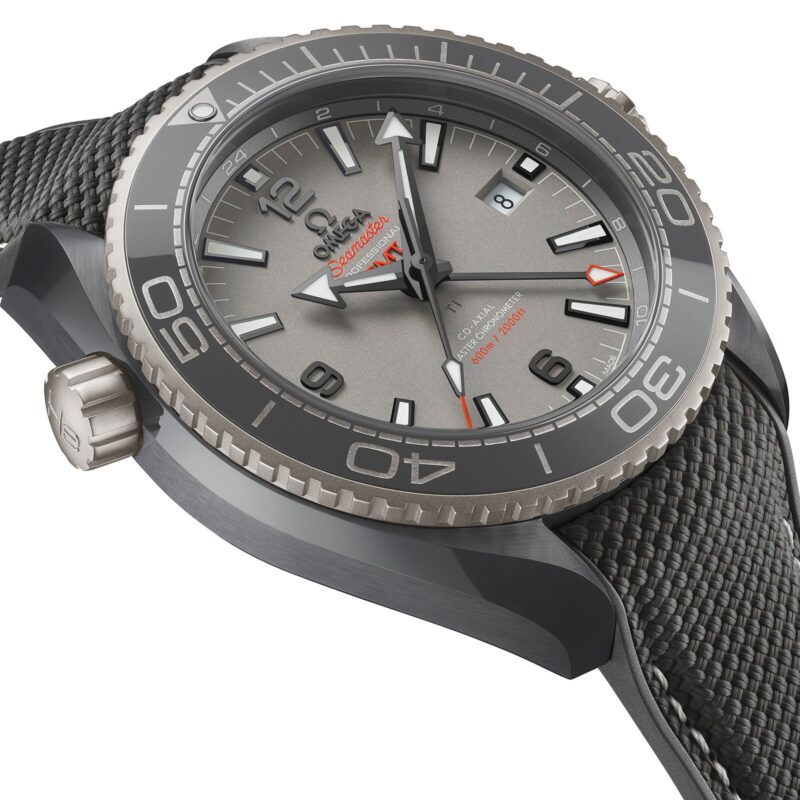 OMEGA SEAMASTER PLANET OCEAN 600M CO AXIAL MASTER CHRONOMETER GMT 45.5MM MENS WATCH GREY O21592462299002 - Image 3