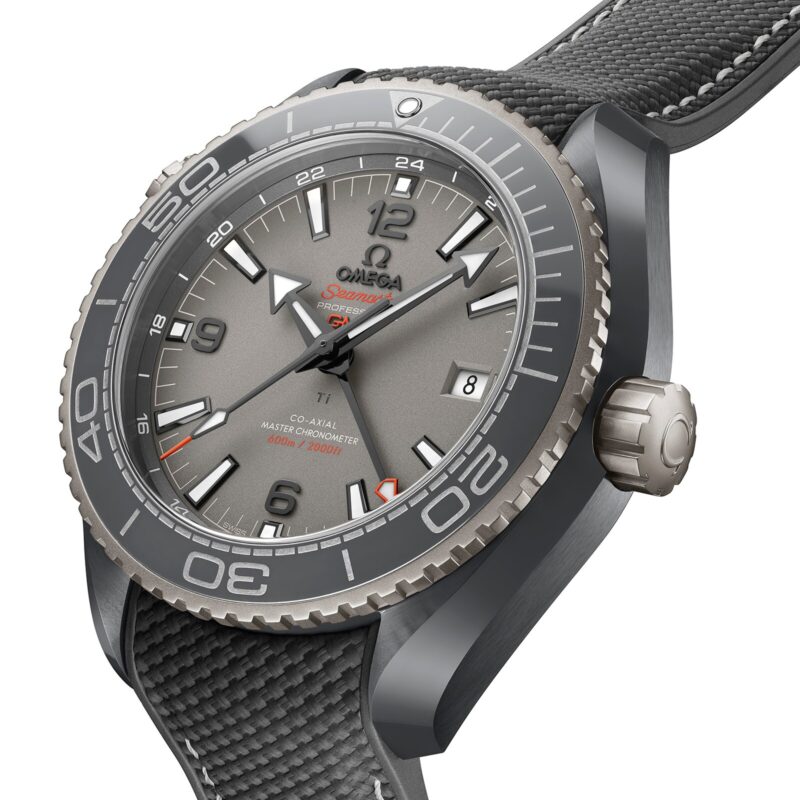 OMEGA SEAMASTER PLANET OCEAN 600M CO AXIAL MASTER CHRONOMETER GMT 45.5MM MENS WATCH GREY O21592462299002 - Image 4