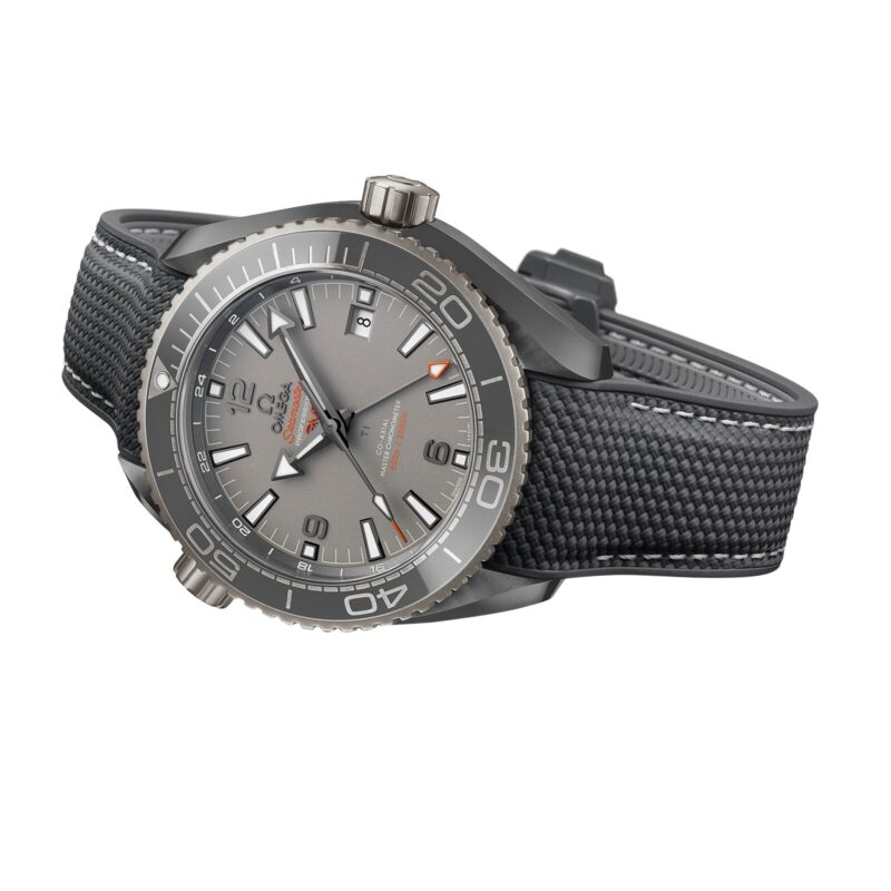 OMEGA SEAMASTER PLANET OCEAN 600M CO AXIAL MASTER CHRONOMETER GMT 45.5MM MENS WATCH GREY O21592462299002 - Image 7