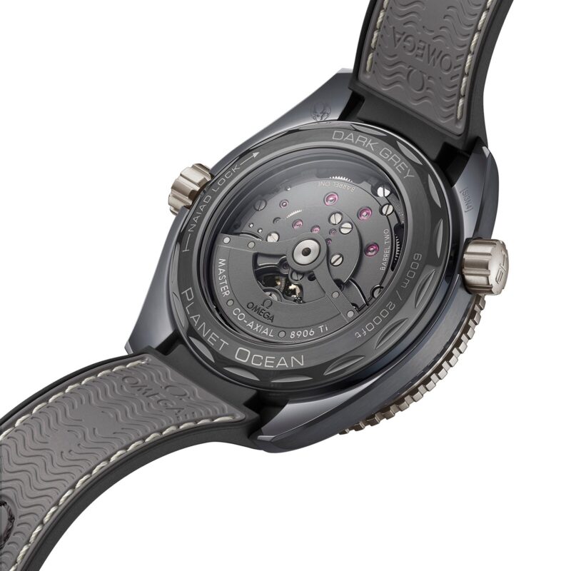 OMEGA SEAMASTER PLANET OCEAN 600M CO AXIAL MASTER CHRONOMETER GMT 45.5MM MENS WATCH GREY O21592462299002 - Image 8