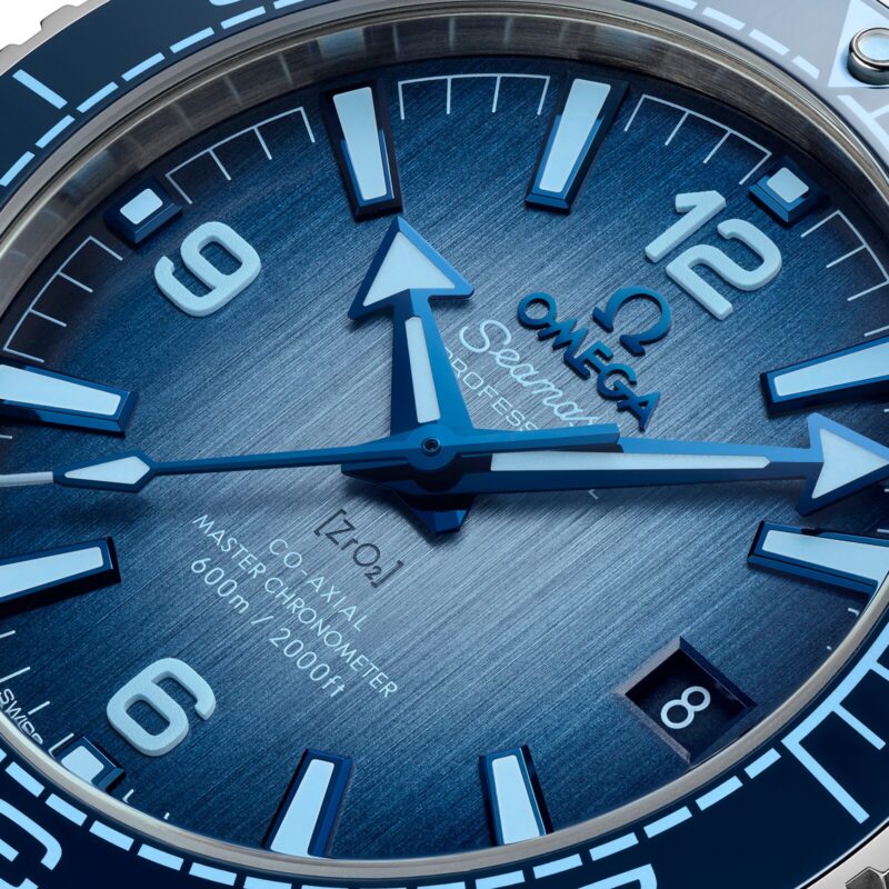 OMEGA SEAMASTER PLANET OCEAN 600M CO AXIAL MASTER CHRONOMETER 39.5MM SUMMER BLUE O21530402003002 - Image 6