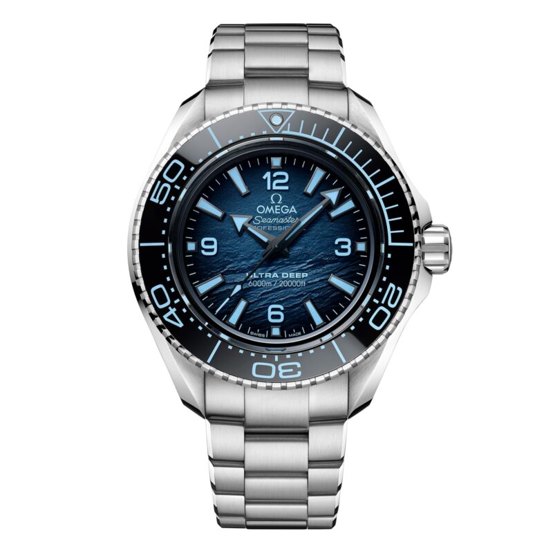 OMEGA SEAMASTER PLANET OCEAN 6000M CO AXIAL MASTER CHRONOMETER 45.5MM SUMMER BLUE O21530462103002