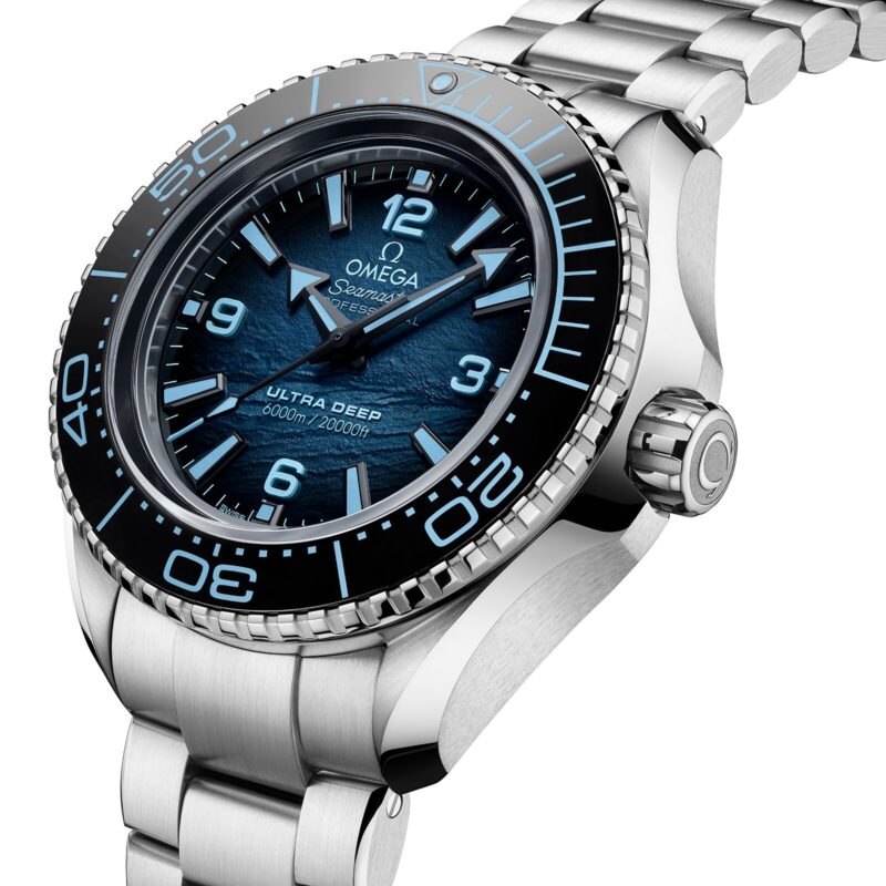 OMEGA SEAMASTER PLANET OCEAN 6000M CO AXIAL MASTER CHRONOMETER 45.5MM SUMMER BLUE O21530462103002 - Image 3