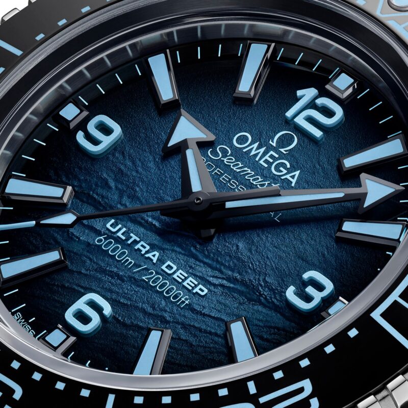 OMEGA SEAMASTER PLANET OCEAN 6000M CO AXIAL MASTER CHRONOMETER 45.5MM SUMMER BLUE O21530462103002 - Image 6
