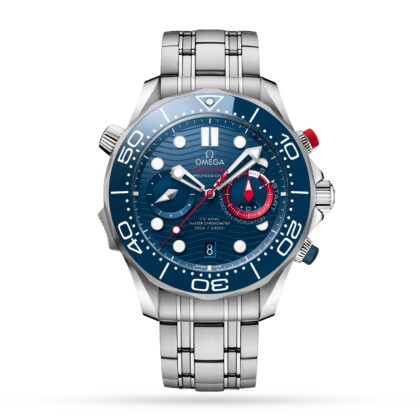 OMEGA SEAMASTER DIVER CO AXIAL MASTER CHRONOMETER CHRONOGRAPH 44MM MENS WATCH O21030445103002