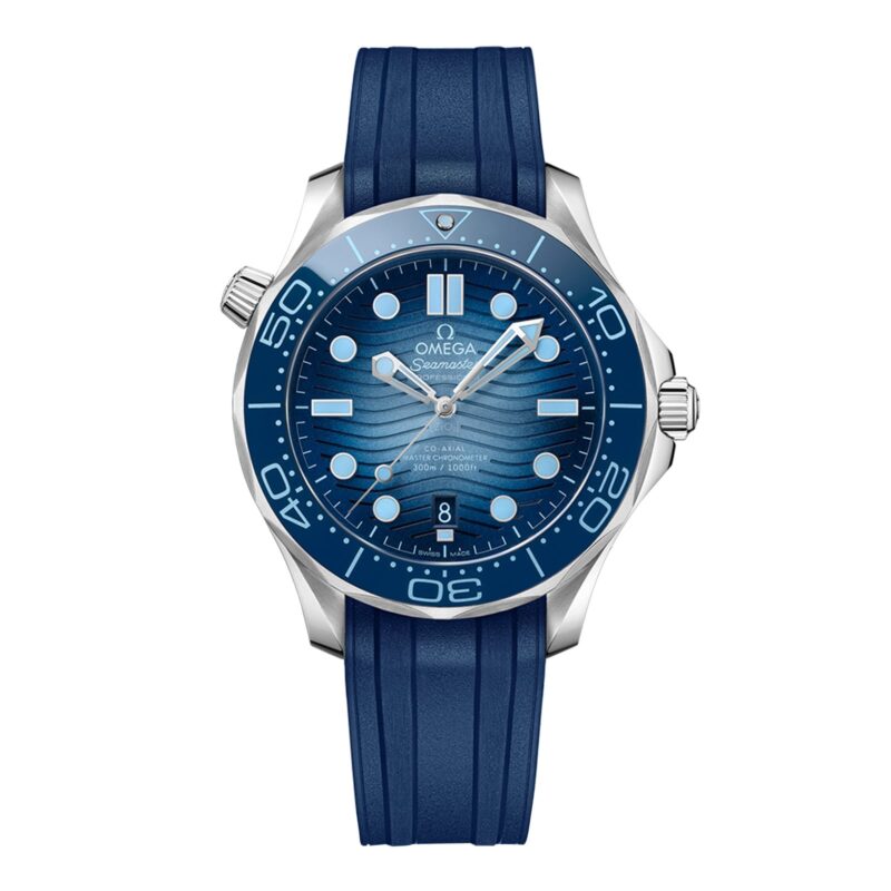 OMEGA SEAMASTER DIVER 300M CO AXIAL MASTER CHRONOMETER 42MM SUMMER BLUE O21032422003002
