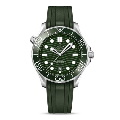 OMEGA SEAMASTER DIVER 300M CO AXIAL MASTER CHRONOMETER 42MM MENS WATCH GREEN O21032422010001