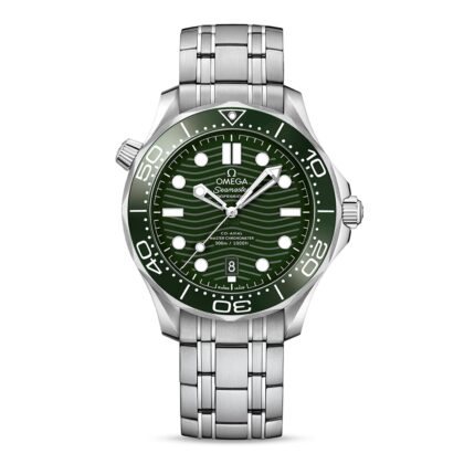 OMEGA SEAMASTER DIVER 300M CO AXIAL MASTER CHRONOMETER 42MM MENS WATCH GREEN O21030422010001