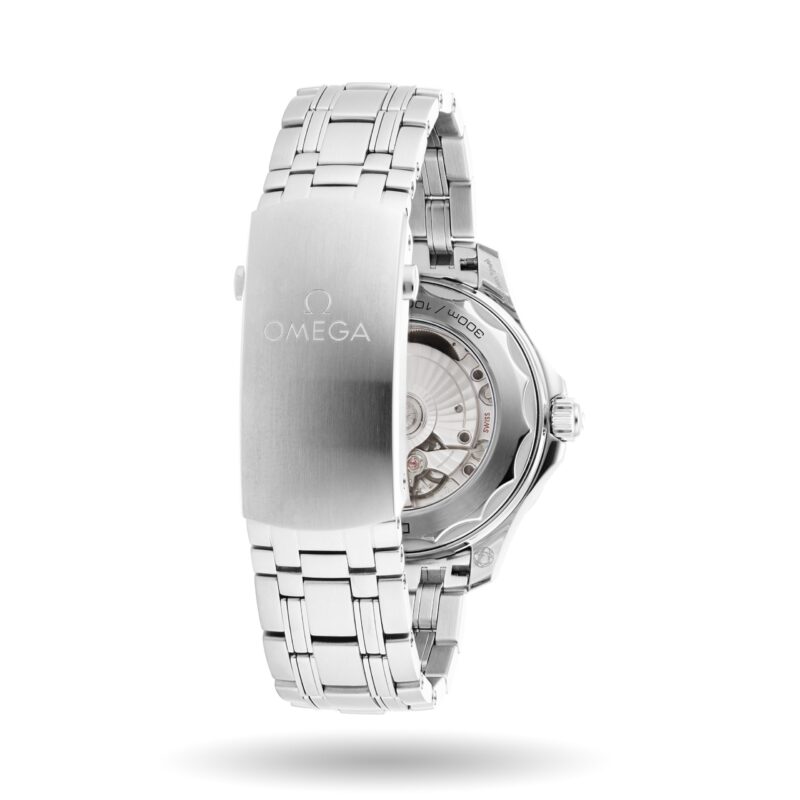 OMEGA SEAMASTER DIVER 300M CO AXIAL MASTER CHRONOMETER 42MM MENS WATCH GREEN O21030422010001 - Image 4