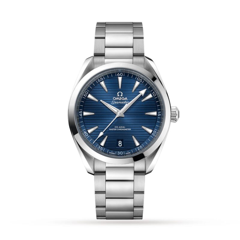 OMEGA SEAMASTER AQUA TERRA CO AXIAL BLUE 41MM MENS WATCH O22010412103004