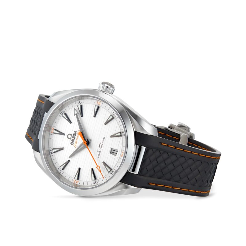OMEGA SEAMASTER AQUA TERRA 150M MENS SILVER DIAL 41MM AUTOMATIC CO AXIAL MENS WATCH O22012412102002 - Image 6