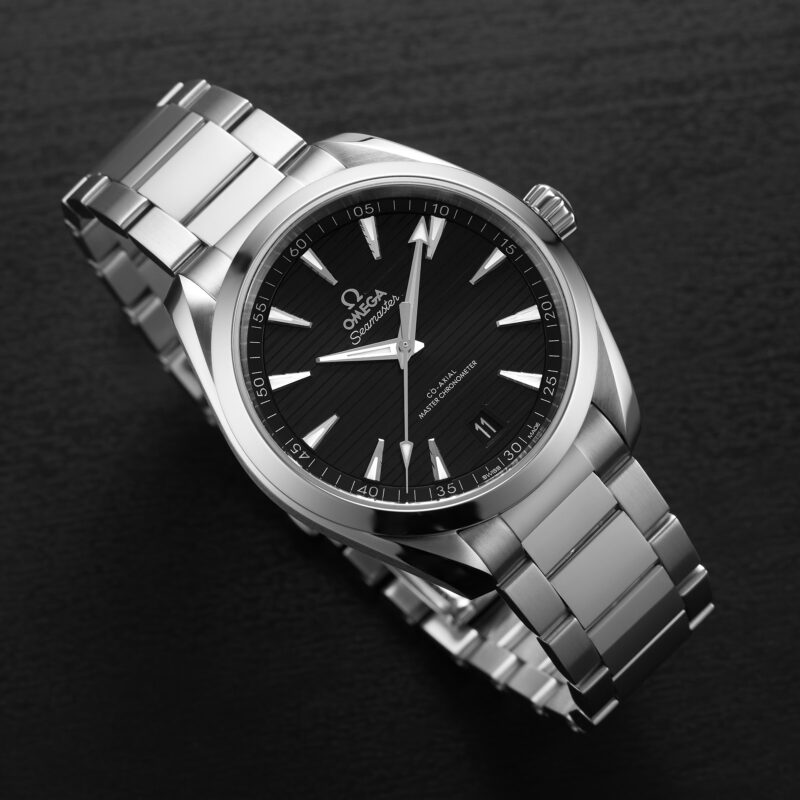 OMEGA SEAMASTER AQUA TERRA 150M MENS BLACK DIAL 41MM AUTOMATIC CO AXIAL WATCH O22010412101001 - Image 6