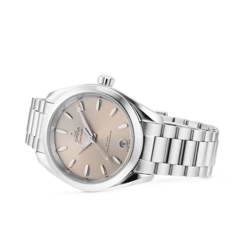 OMEGA SEAMASTER AQUA TERRA 150M CO AXIAL MASTER CHRONOMETER 34MM LADIES WATCH IVORY O22010342009001 - Image 2