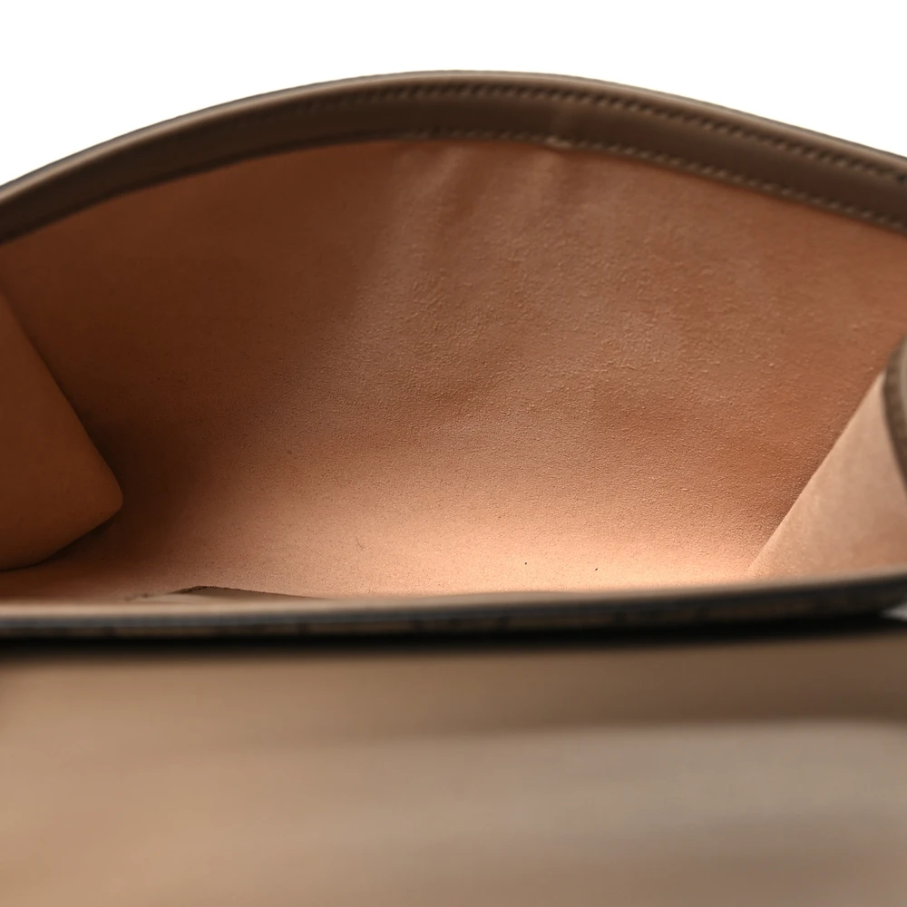 GUCCI SMALL DIONYSUS CLUTCH TAUPE GG SUPREME MONOGRAM CANVAS AGED SILVER HARDWARE - Image 7