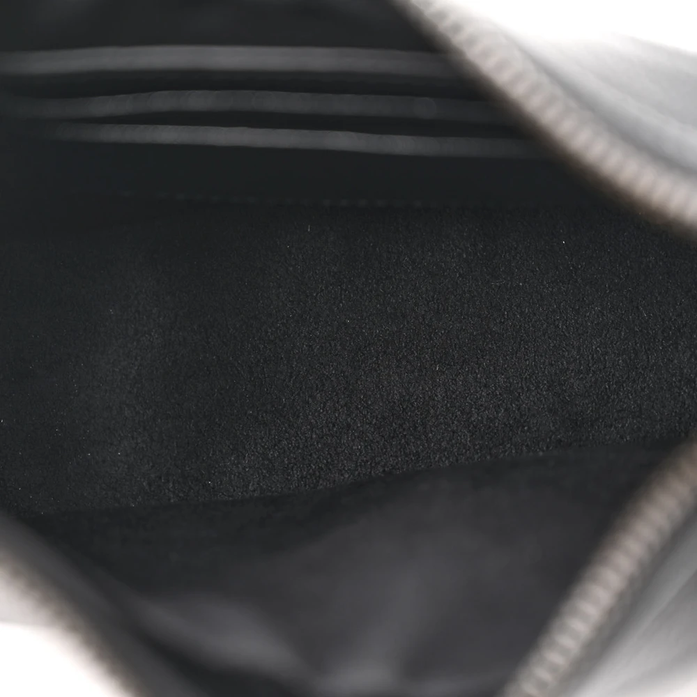 GUCCI SMALL APHRODITE SHOULDER BAG BLACK GOATSKIN LEATHER BRASS HARDWARE - Image 7