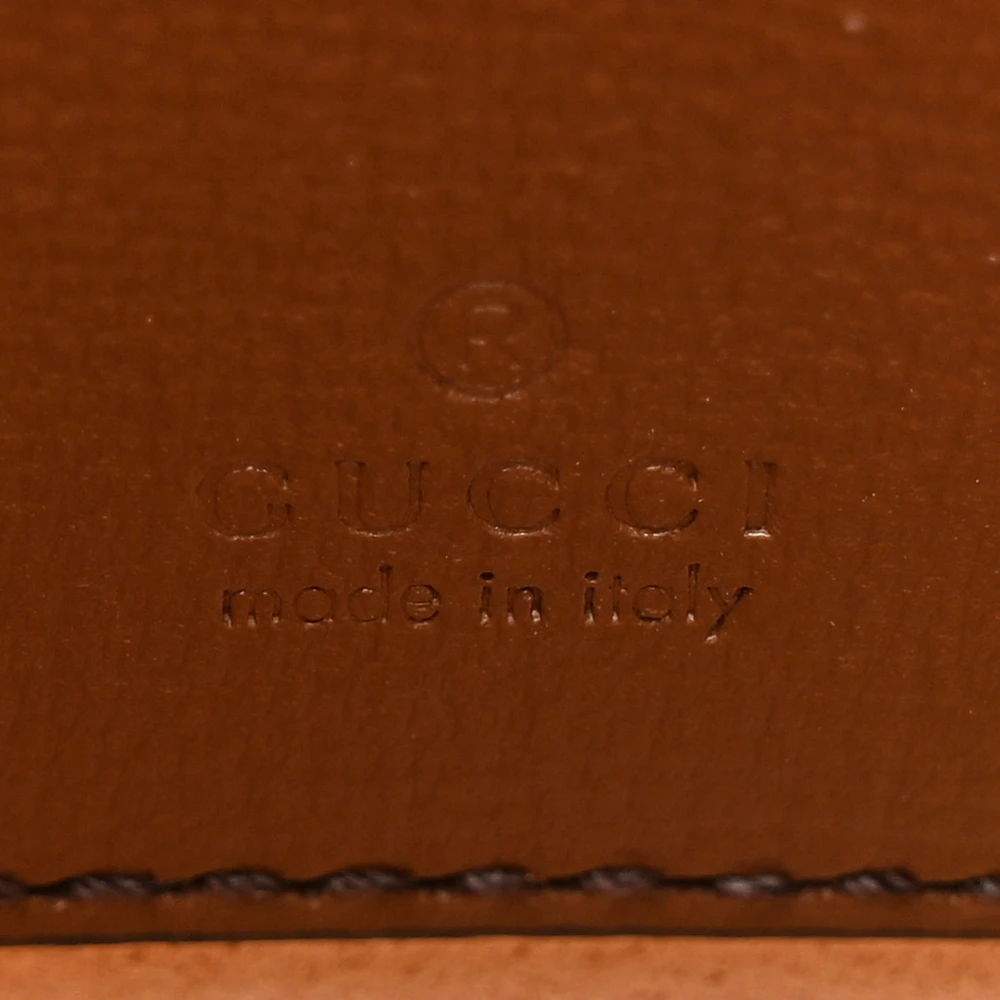 GUCCI SMALL JACKIE 1961 HOBO BEIGE / EBONY BROWN SUGAR GG SUPREME MONOGRAM CANVAS & AZALEA CALFSKIN LEATHER GOLD HARDWARE - Image 2