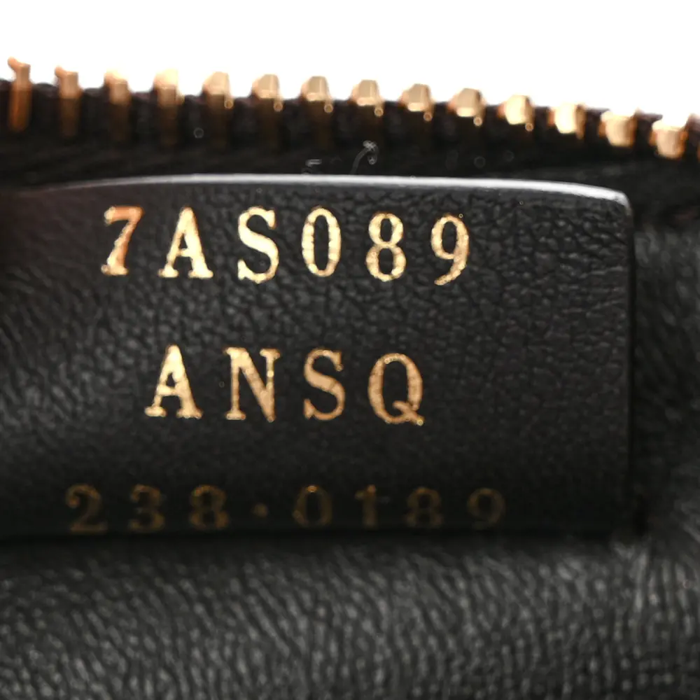 FENDI NANO FF 1974 FENDIGRAPHY HOBO CHARM TOBACCO/MORO JACQUARD FABRIC GOLD HARDWARE - Image 8