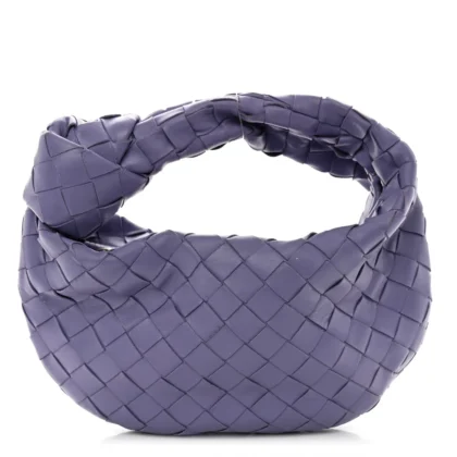 BOTTEGA VENETA MINI INTRECCIATO JODIE LAVENDER NAPPA LEATHER