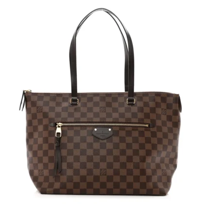 LOUIS VUITTON IENA MM DAMIER EBENE CANVAS BRASS HARDWARE