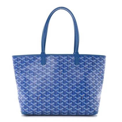 GOYARD ARTOIS TOTE PM SKY BLUE GOYARDINE CANVAS