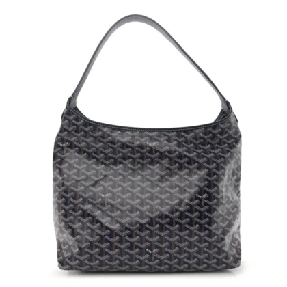 GOYARD BOHEME HOBO PM NAVY BLUE GOYARDINE CANVAS