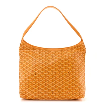 GOYARD BOHEME HOBO PM YELLOW GOYARDINE CANVAS