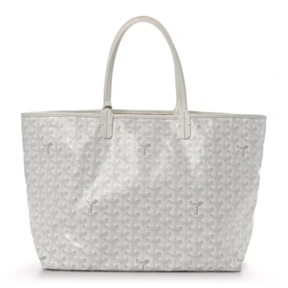 GOYARD SAINT LOUIS PM OFF WHITE GOYARDINE CANVAS