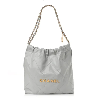 CHANEL 22 LIGHT BLUE BAG | DESIGNER QUALITY