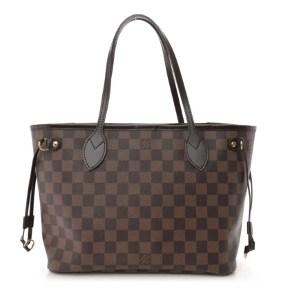 LOUIS VUITTON NEVERFULL PM DAMIER EBENE CANVAS CHERRY INTERIOR
