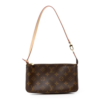 LOUIS VUITTON POCHETTE ACCESSOIRES NM BB MONOGRAM CANVAS GOLD HARDWARE