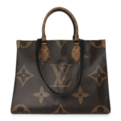 LOUIS VUITTON ONTHEGO MM REVERSE GIANT MONOGRAM CANVAS