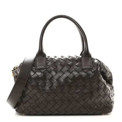 BOTTEGA VENETA SMALL INTRECCIATO BAULETTO FONDANT NAPPA LEATHER