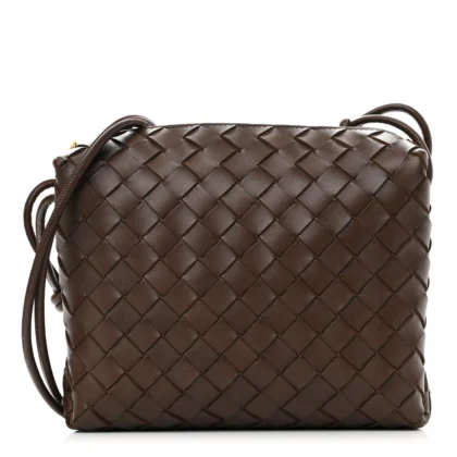 BOTTEGA VENETA SMALL INTRECCIATO LOOP CAMERA BAG FONDANT NAPPA LEATHER